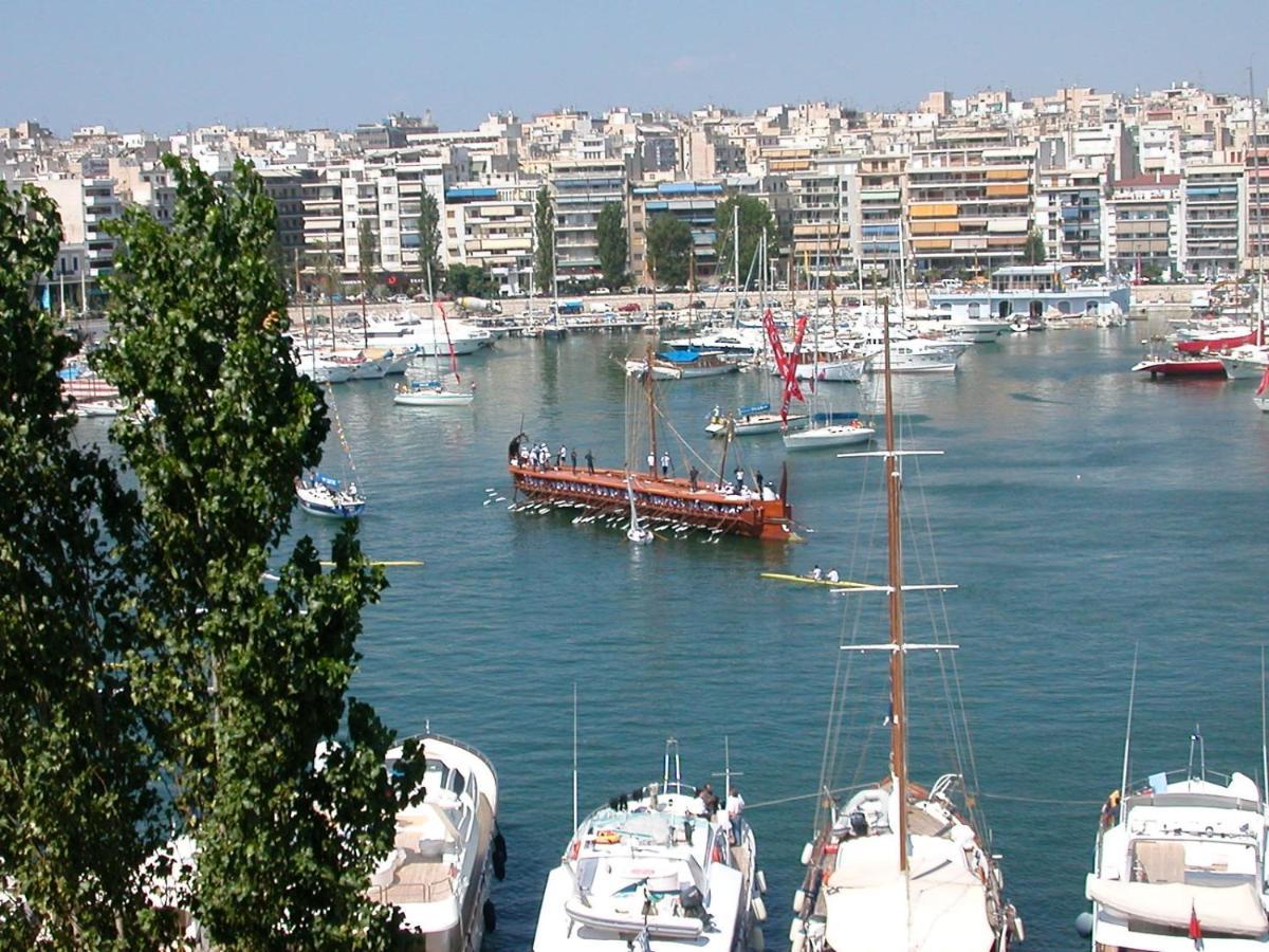 Mia'S Seaside Penthouse - Panoramic View Apartment Piraeus Luaran gambar